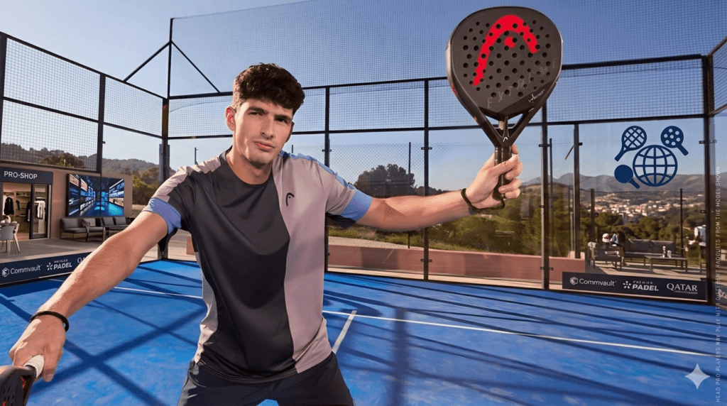 Arturo Coello smashing at the net – best padel players in the world 2026