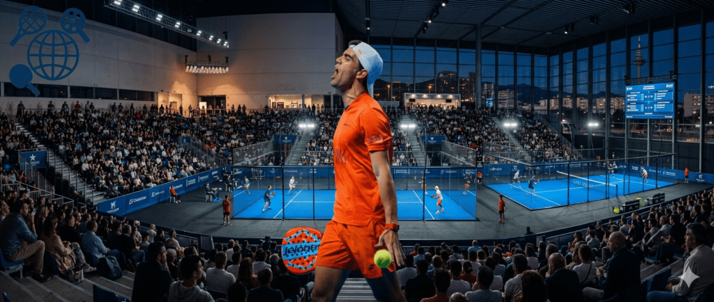 Juan Lebrón  top ranked padel player