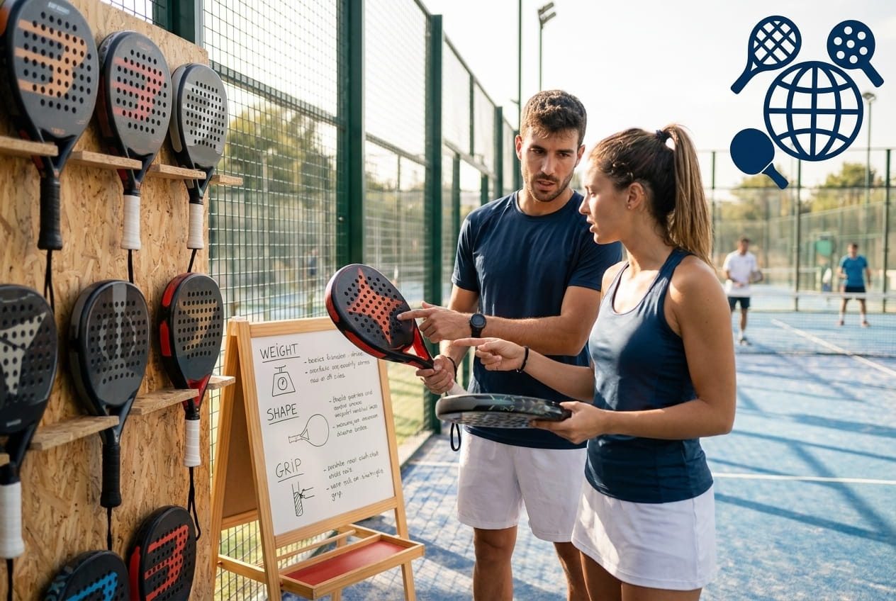 guide how to choose a padel racket
