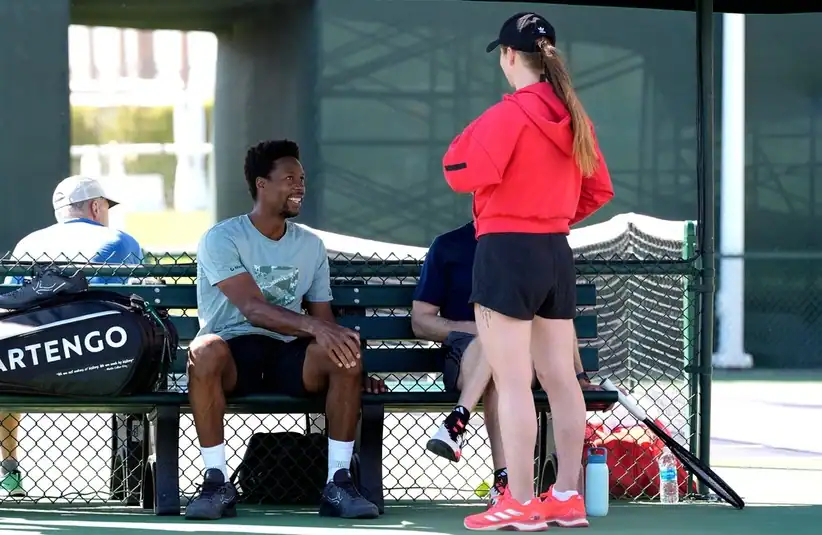 Elina Svitolina Gael Monfils