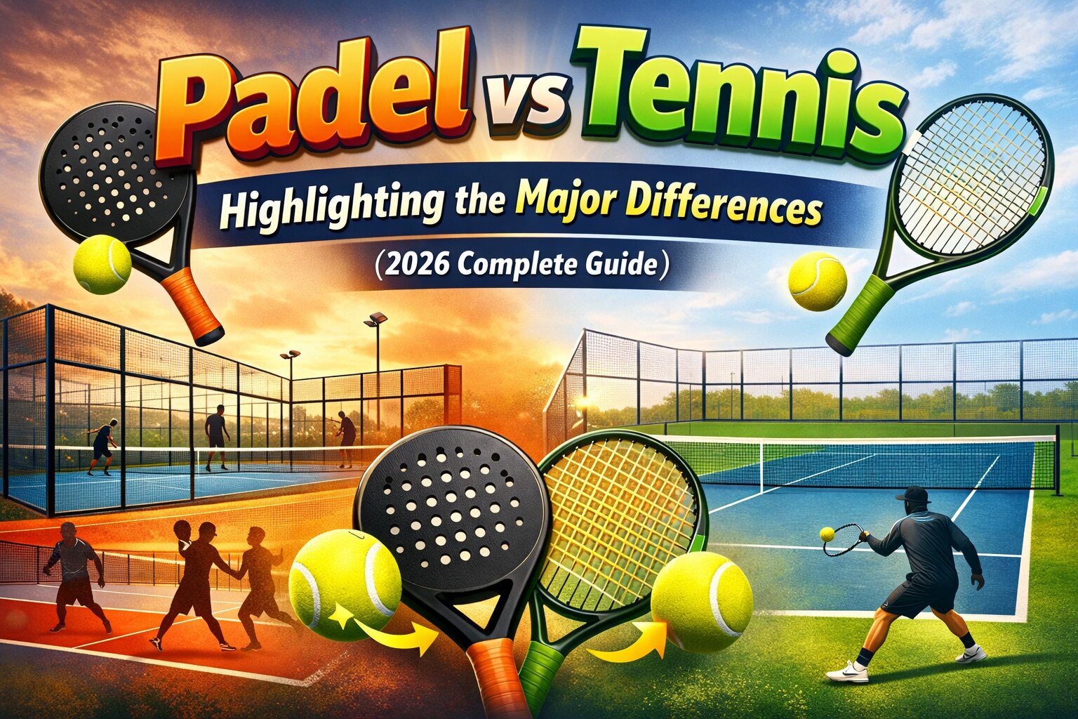 Padel vs Tennis