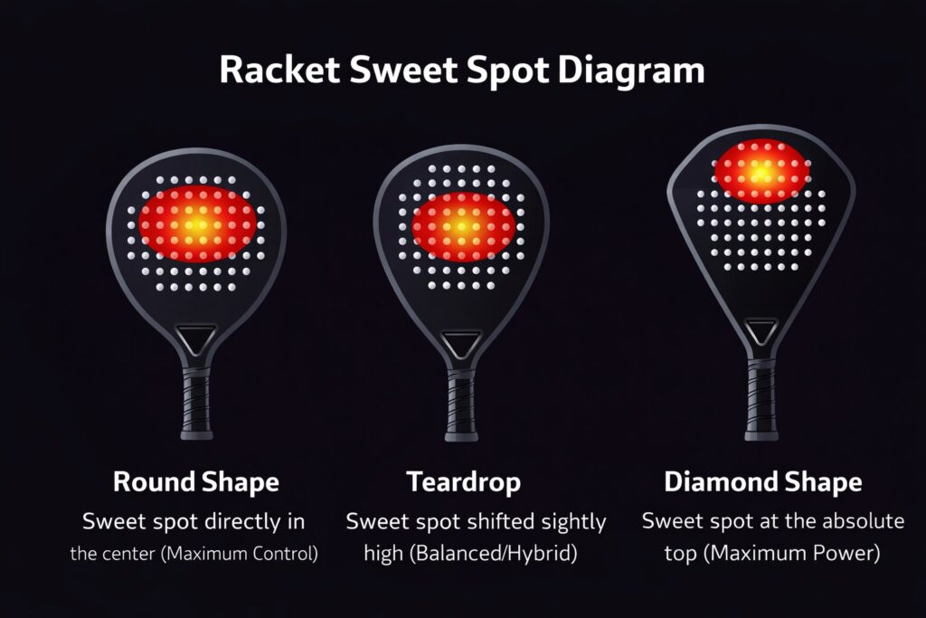 Padel Racket Shape