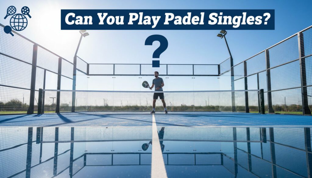 How Do You Play Singles Padel?
